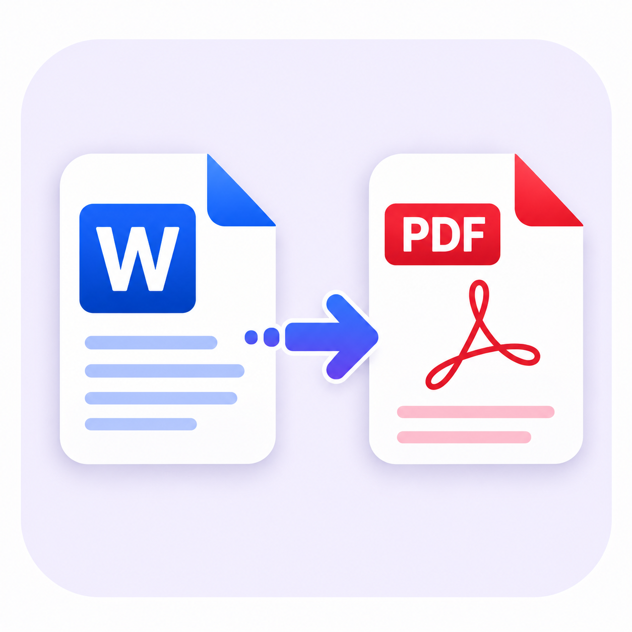 Word to PDF